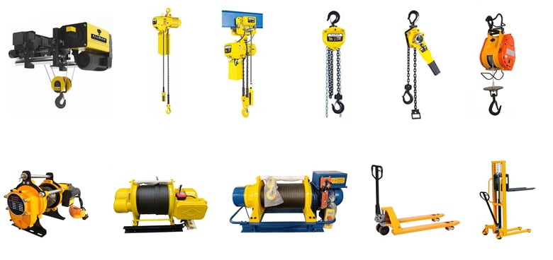 ER2 Dual Speed Electric Chain Hoist With Hook Suspension