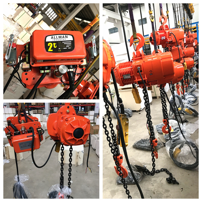 High Quality 1 ton electric chain hoist