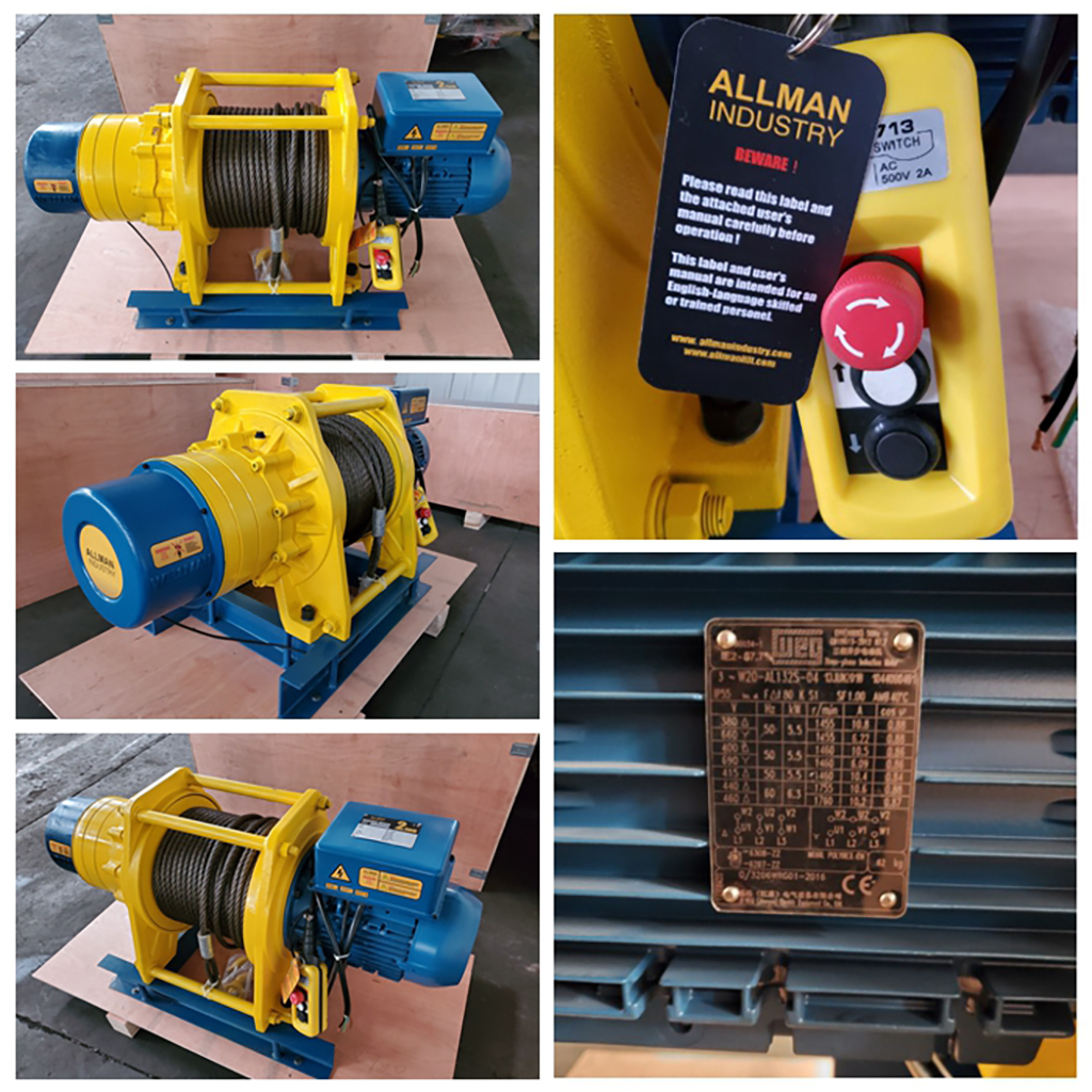 1 Ton Heavy Duty Electric Winch